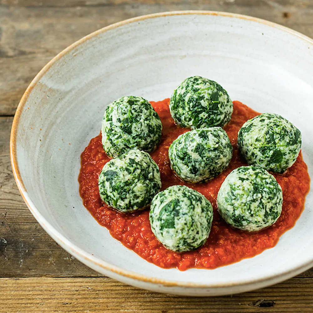 Malfatti-Knödel mit Tomatensoße - Cirio 1856 Deutschland